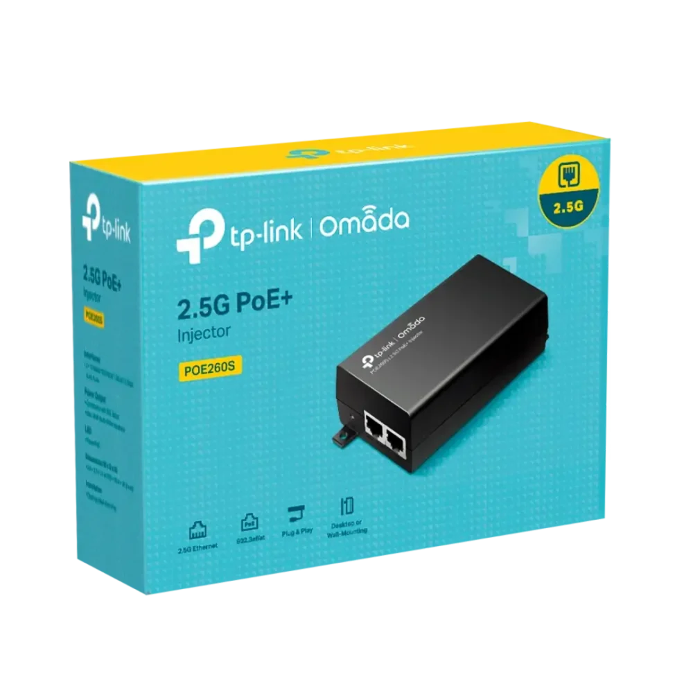 TP-Link POE260S Inyector PoE+ 2.5G 30W 802.3af/at - Imagen 7