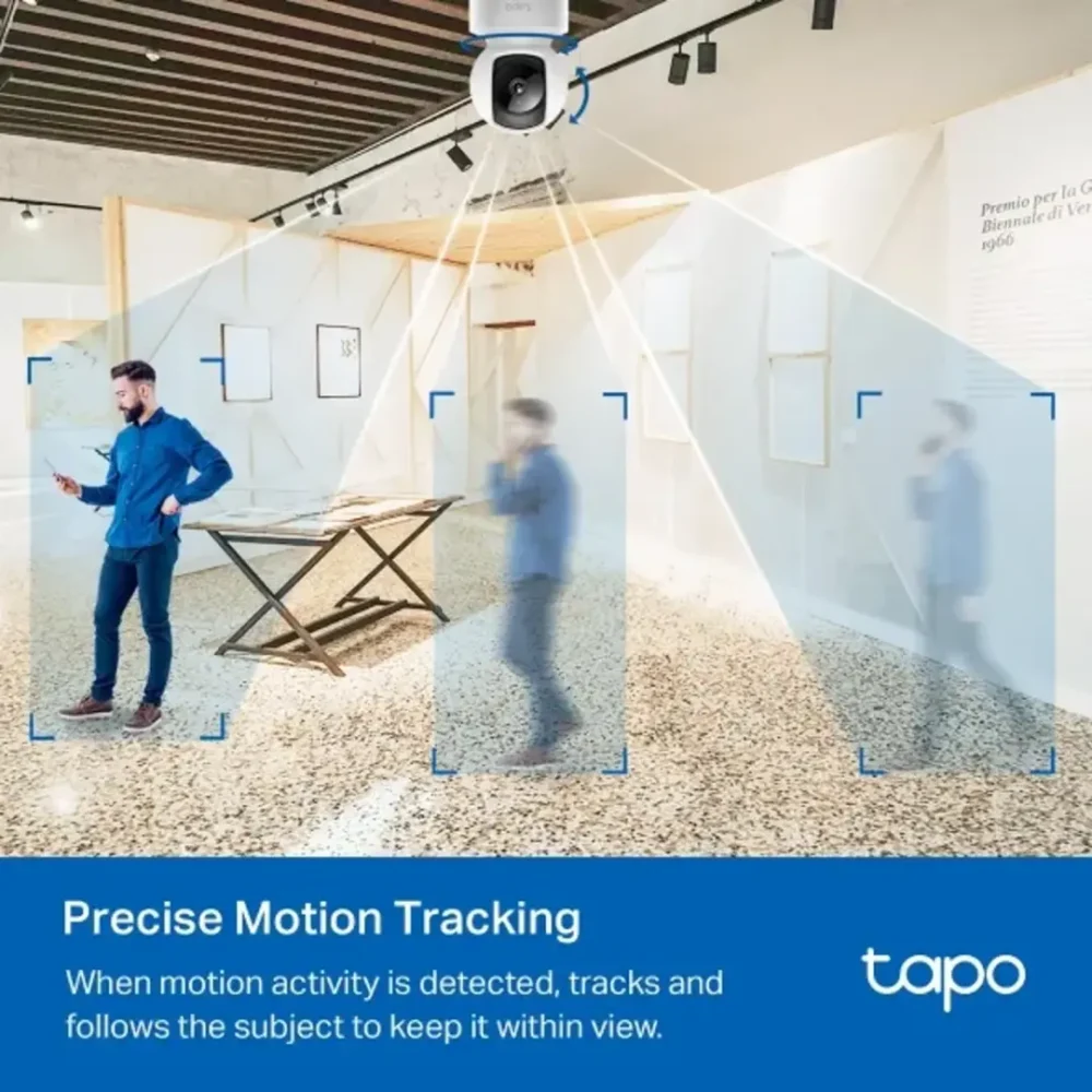 Tapo C202 Cámara Interior WiFi Ethernet 2MP Full HD 1080p 360° - Imagen 9
