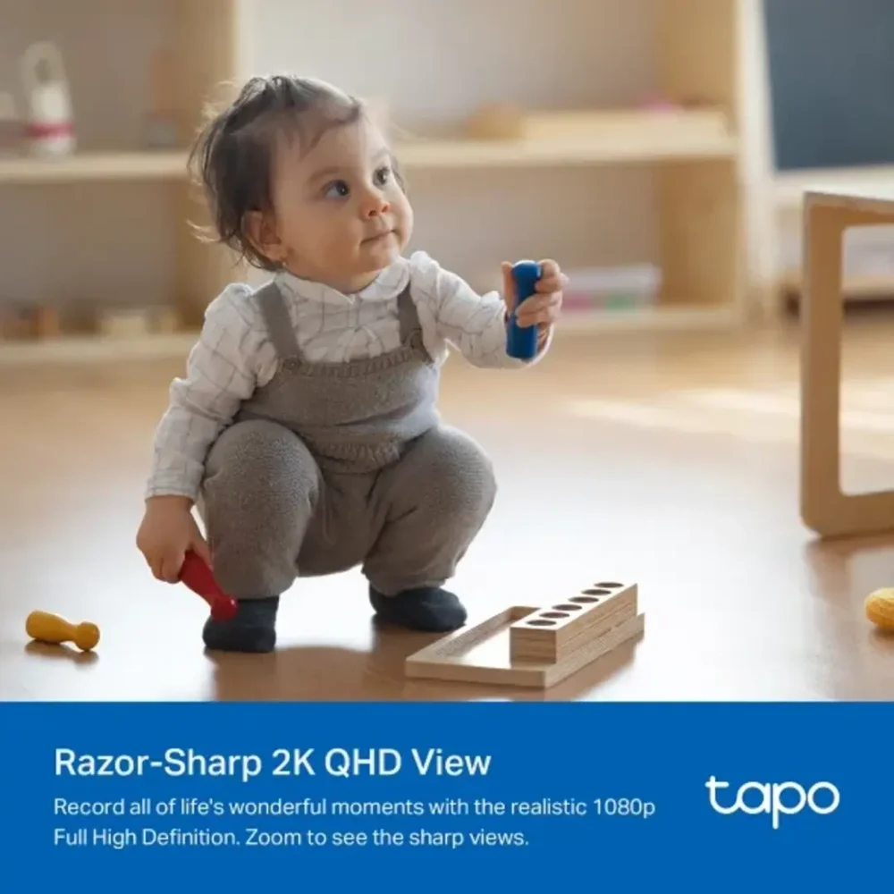 Tapo C222 Cámara Interior WiFi y Ethernet 4MP 2K QHD 360° - Imagen 3