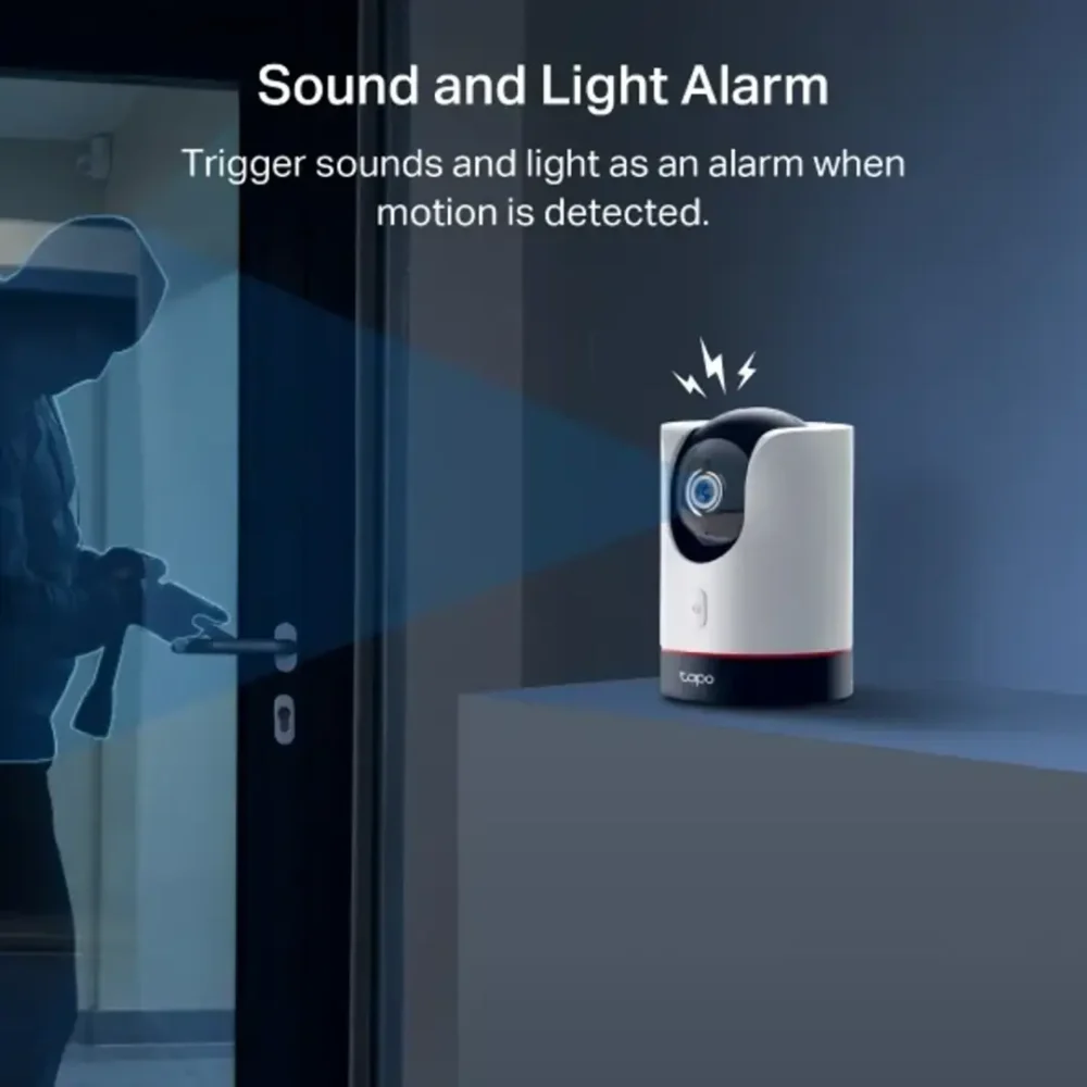 Tapo C225 Cámara de Seguridad Interior WiFi 4MP 2K QHD 2560×1440 - Imagen 4