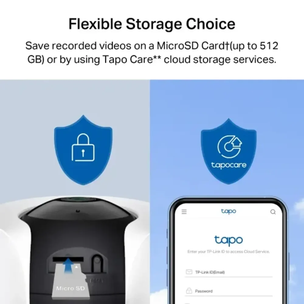 Tapo C225 Cámara de Seguridad Interior WiFi 4MP 2K QHD 2560×1440 - Imagen 2
