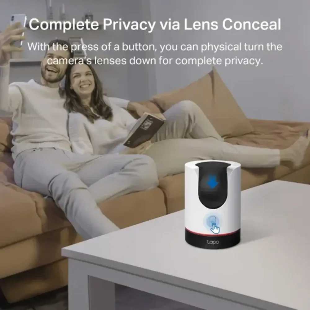 Tapo C225 Cámara de Seguridad Interior WiFi 4MP 2K QHD 2560×1440 - Imagen 8