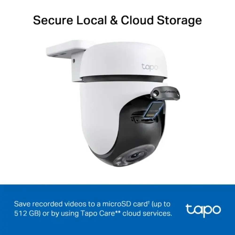 Tapo C510W Cámara Exterior WiFi 3MP 2K 360° con IA - Imagen 3