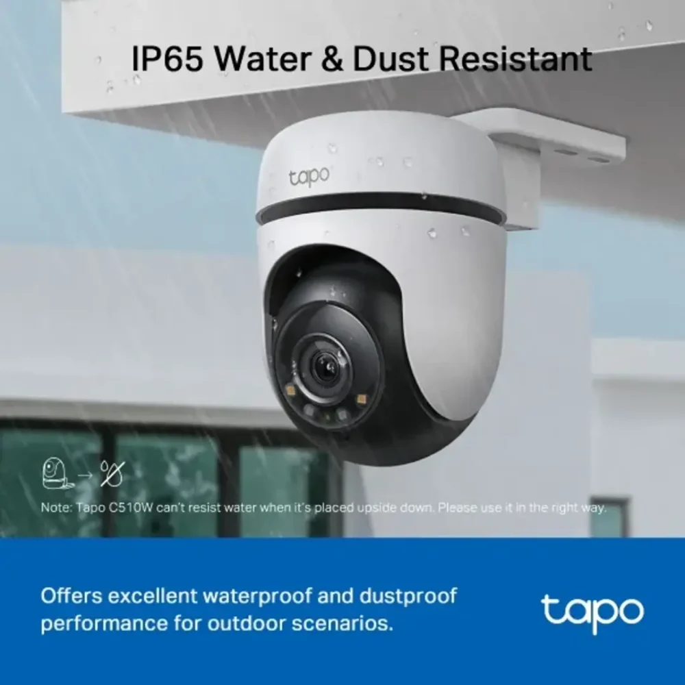 Tapo C510W Cámara Exterior WiFi 3MP 2K 360° con IA - Imagen 4