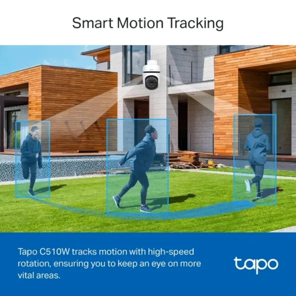 Tapo C510W Cámara Exterior WiFi 3MP 2K 360° con IA - Imagen 6