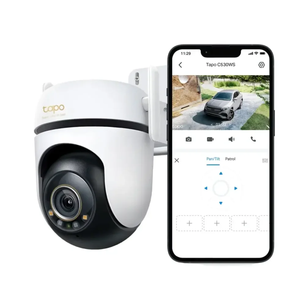 Tapo C530WS Cámara Exterior WiFi Ethernet 5MP 3K 360° - Imagen 2