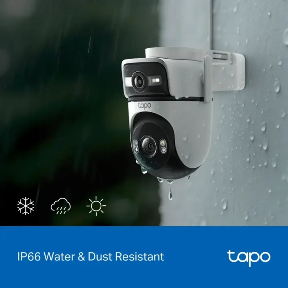 Tapo C545D Cámara Exterior WiFi Ethernet Doble Lente 3MP 2K - Imagen 10