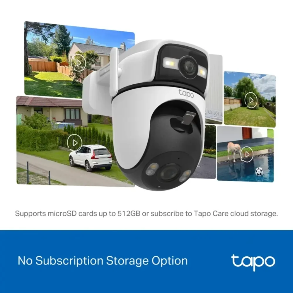 Tapo C545D Cámara Exterior WiFi Ethernet Doble Lente 3MP 2K - Imagen 13
