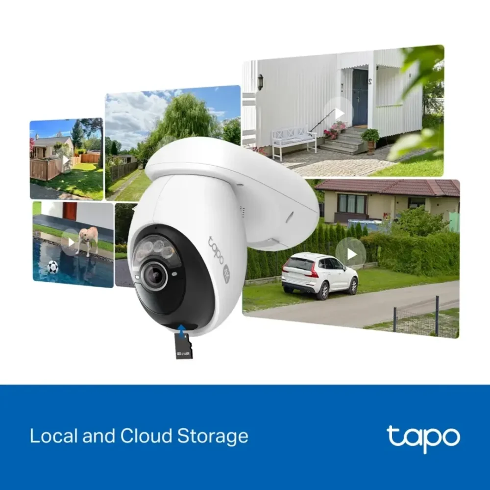 Tapo C660 KIT Cámara Exterior WiFi 8MP 4K 3840×2160 con Panel Solar - Imagen 4