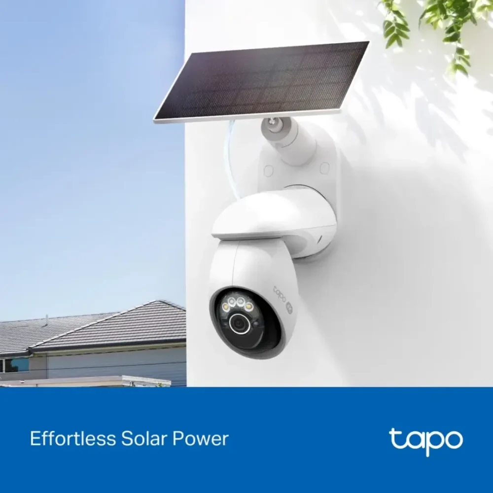 Tapo C660 KIT Cámara Exterior WiFi 8MP 4K 3840×2160 con Panel Solar - Imagen 7