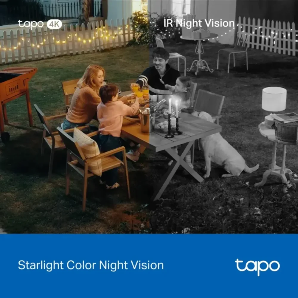 Tapo C660 KIT Cámara Exterior WiFi 8MP 4K 3840×2160 con Panel Solar - Imagen 9