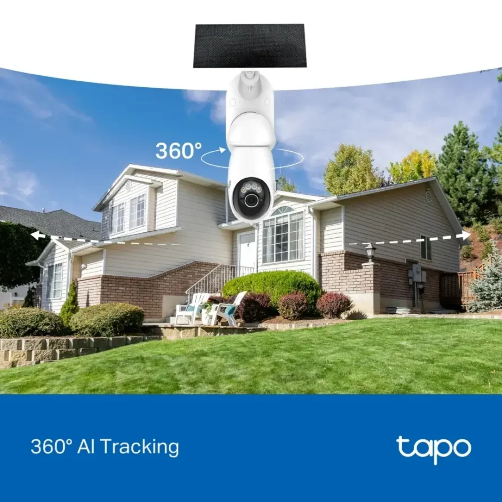 Tapo C660 KIT Cámara Exterior WiFi 8MP 4K 3840×2160 con Panel Solar - Imagen 11