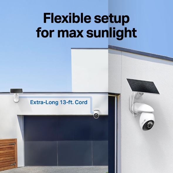 Tapo C660 KIT cámara exterior WiFi 8MP 4K con panel solar