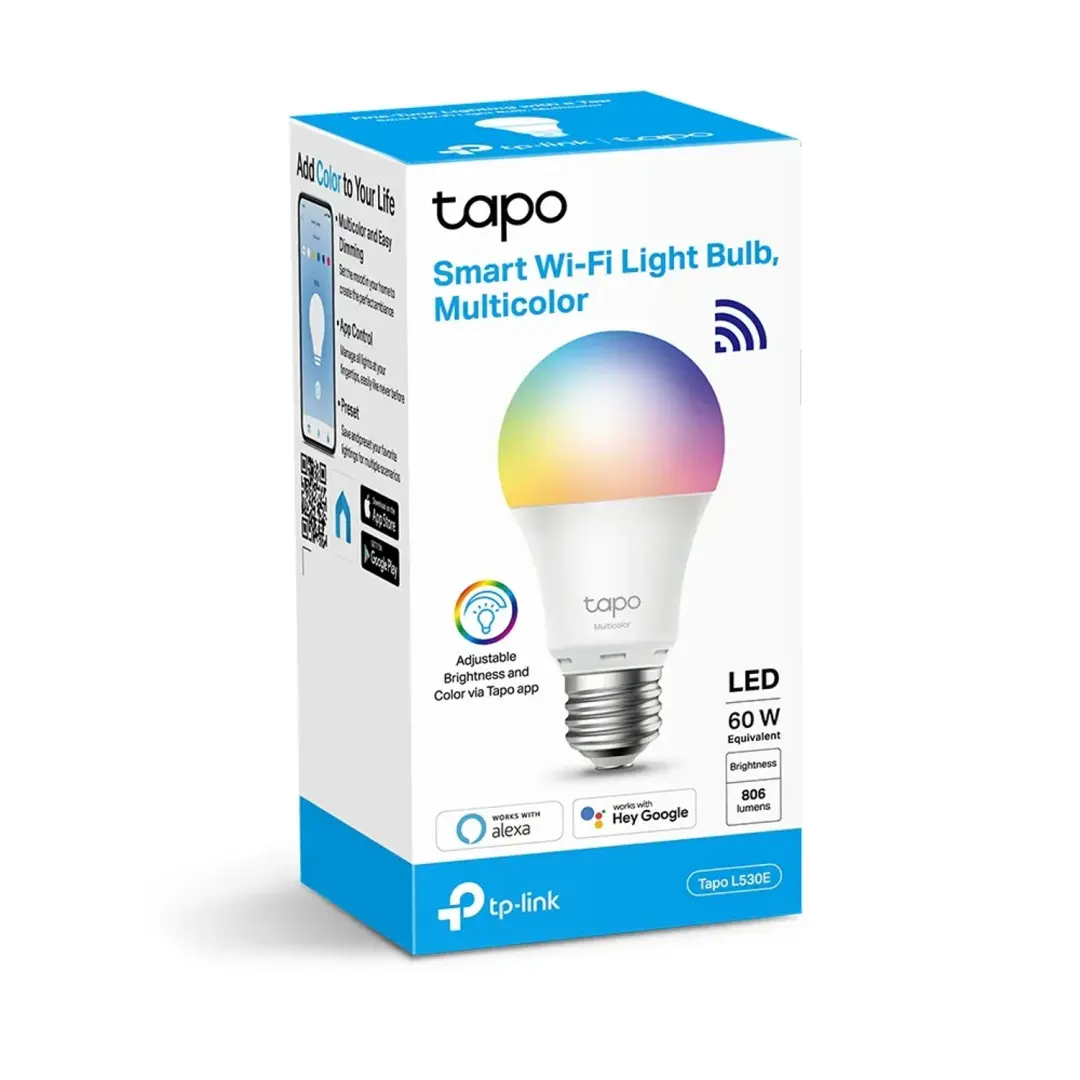 Tapo L530E Foco Inteligente WiFi Multicolor E27