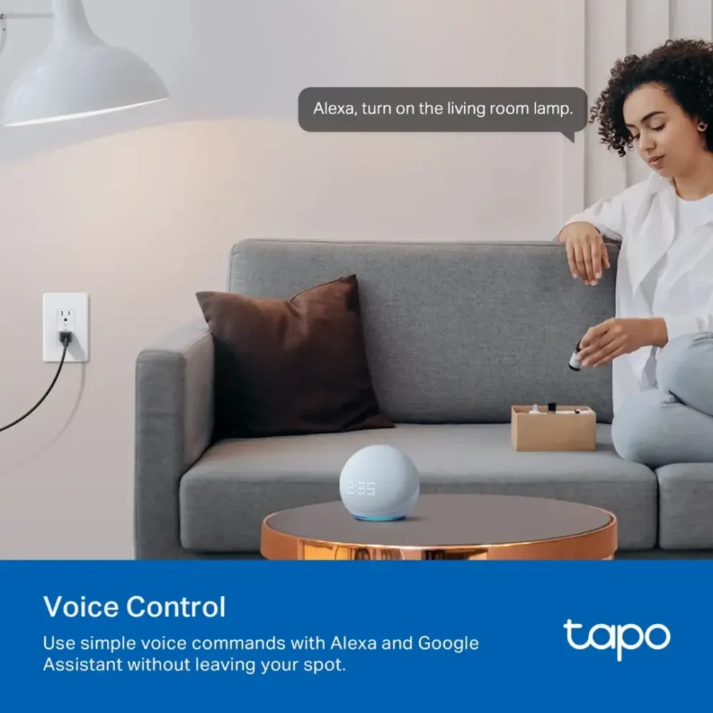 Tapo P210M Tomacorriente Inteligente WiFi Doble Salida Matter - Imagen 5
