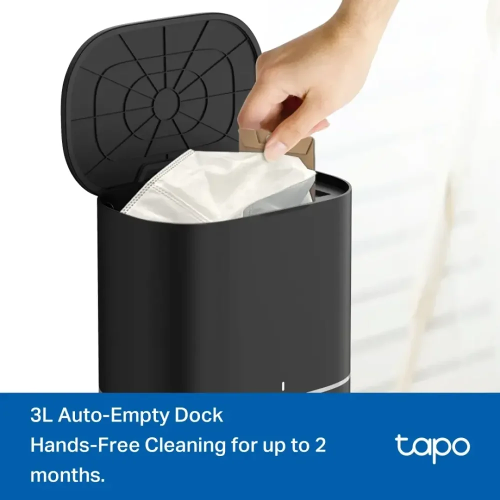 Tapo RV30 Max Plus Robot Aspiradora Trapeadora 5300Pa con Autovaciado - Imagen 9