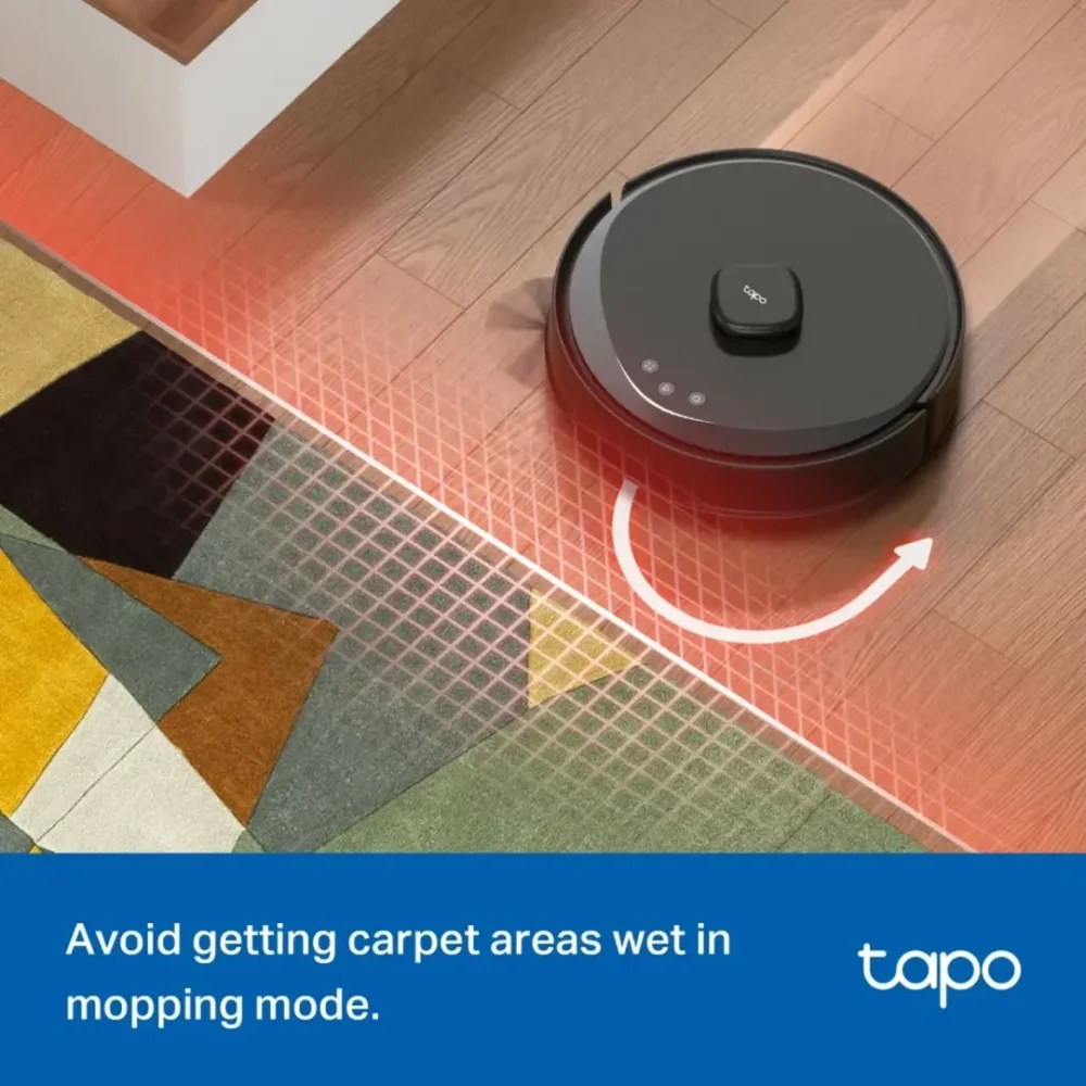 Tapo RV30 Max Plus Robot Aspiradora Trapeadora 5300Pa con Autovaciado - Imagen 7