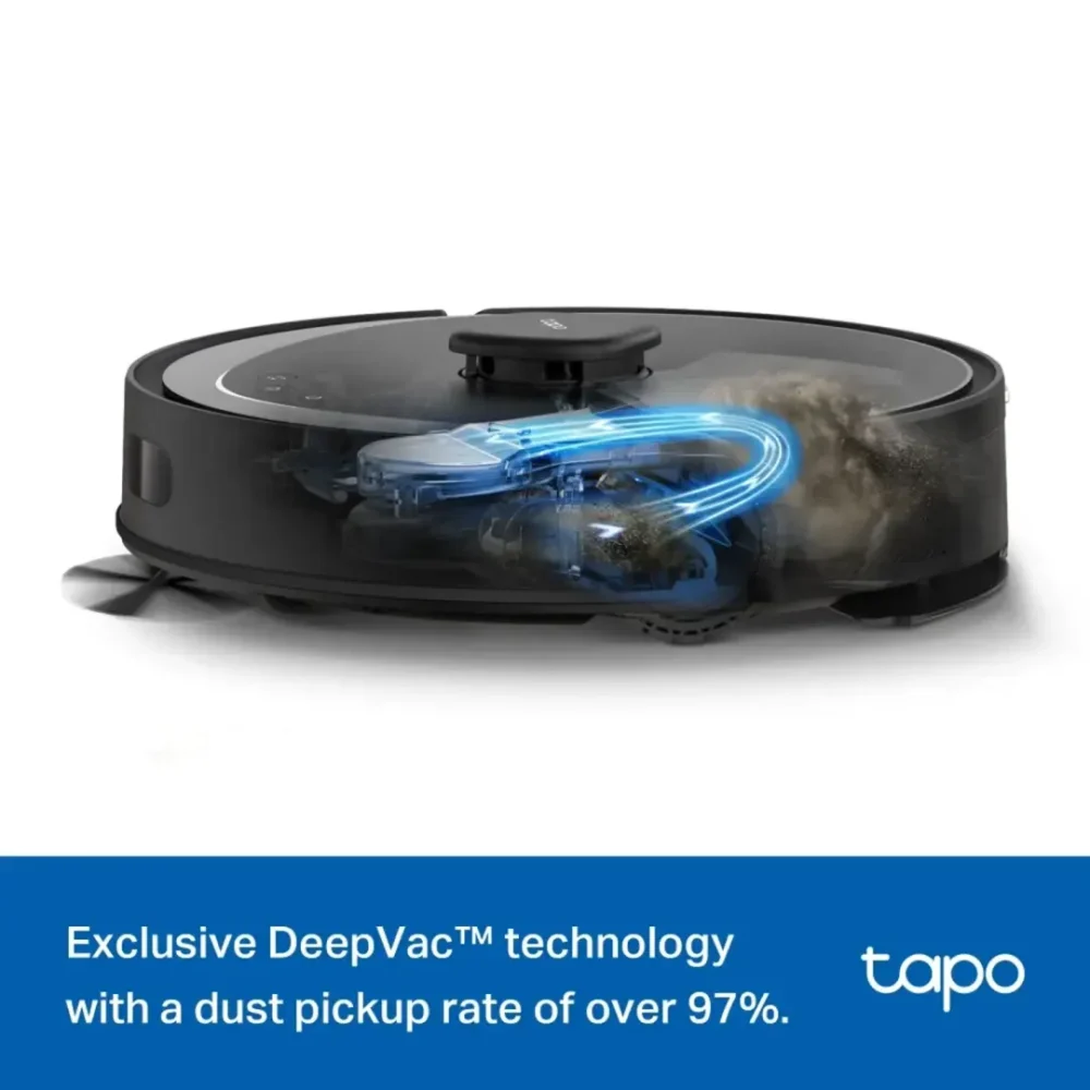 Tapo RV30 Max Plus Robot Aspiradora Trapeadora 5300Pa con Autovaciado - Imagen 6