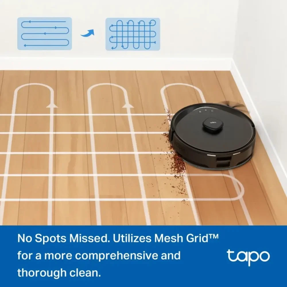 Tapo RV30 Max Plus Robot Aspiradora Trapeadora 5300Pa con Autovaciado - Imagen 5