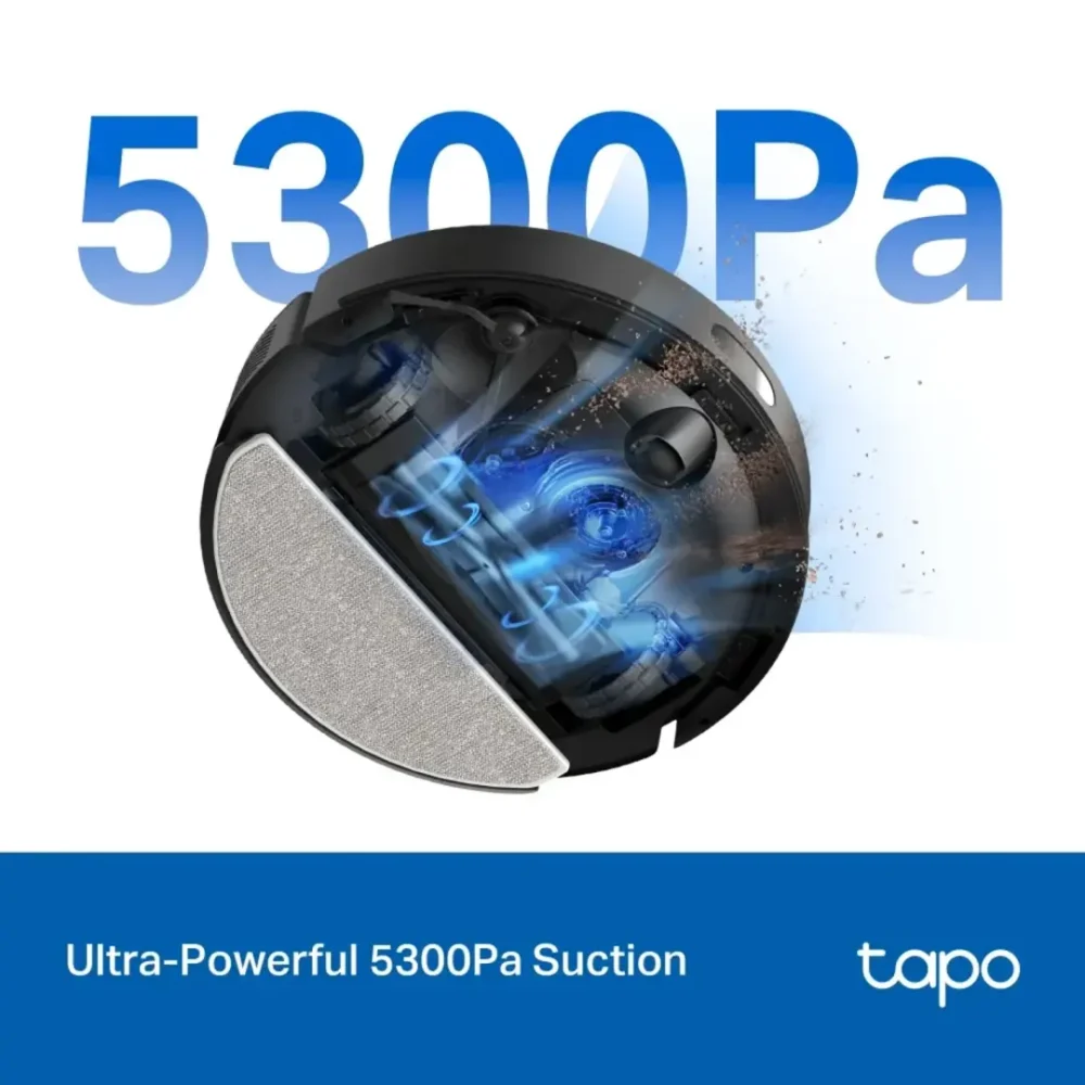 Tapo RV30 Max Plus Robot Aspiradora Trapeadora 5300Pa con Autovaciado - Imagen 4