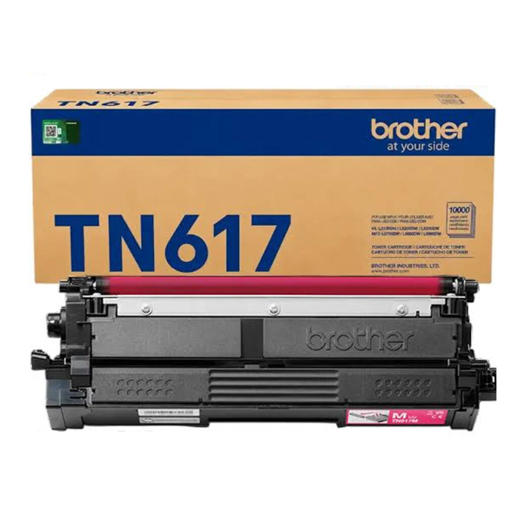 Tóner Brother TN617M Magenta Original 10,000 Páginas para MFC-L8970CDW