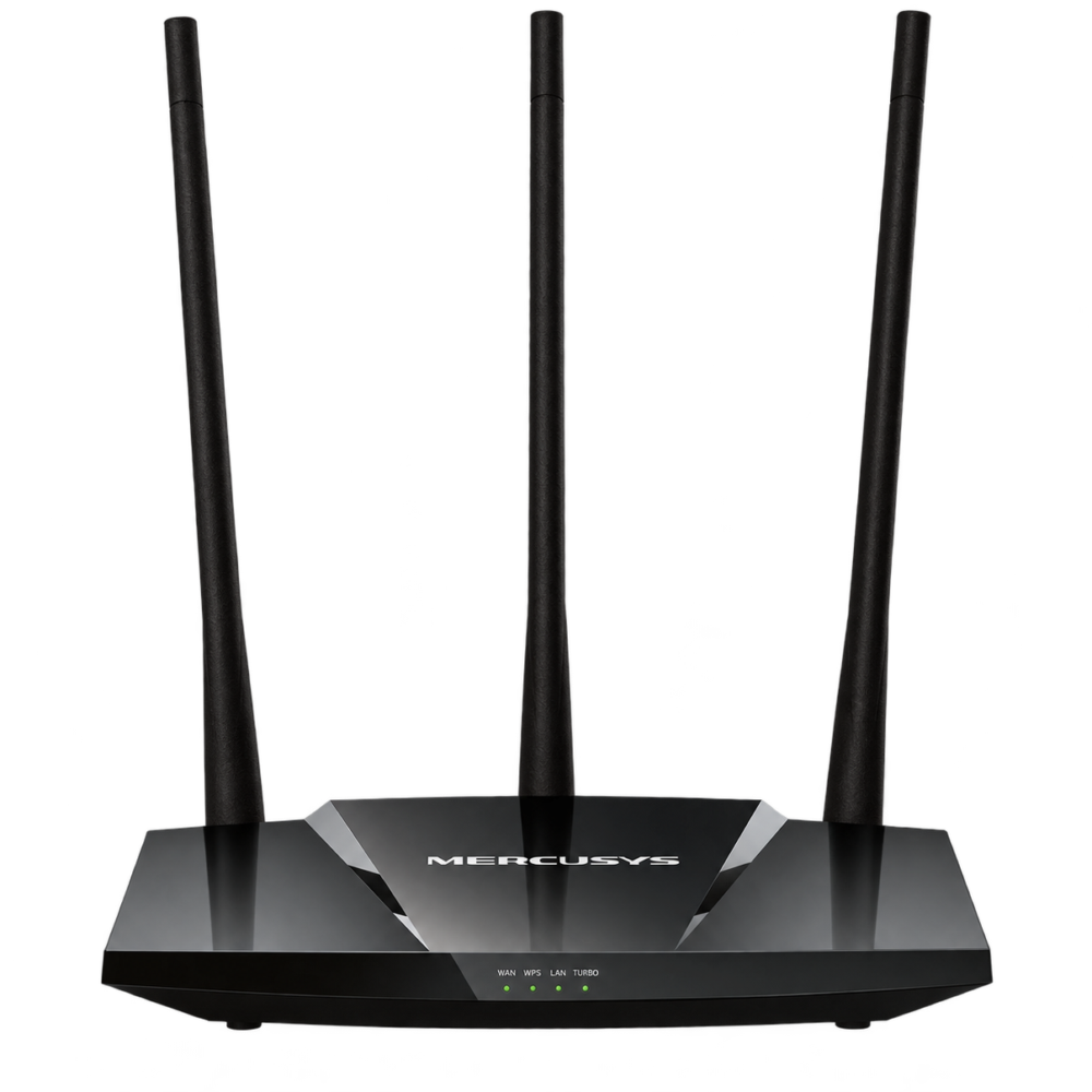 Router Mercusys MW330HP Rompe Muros WiFi N300 2.4GHz 3 Antenas 7dBi - Imagen 4