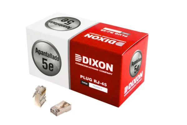 Conector RJ45 Apantallado Dixon Cat 5e PRS8850