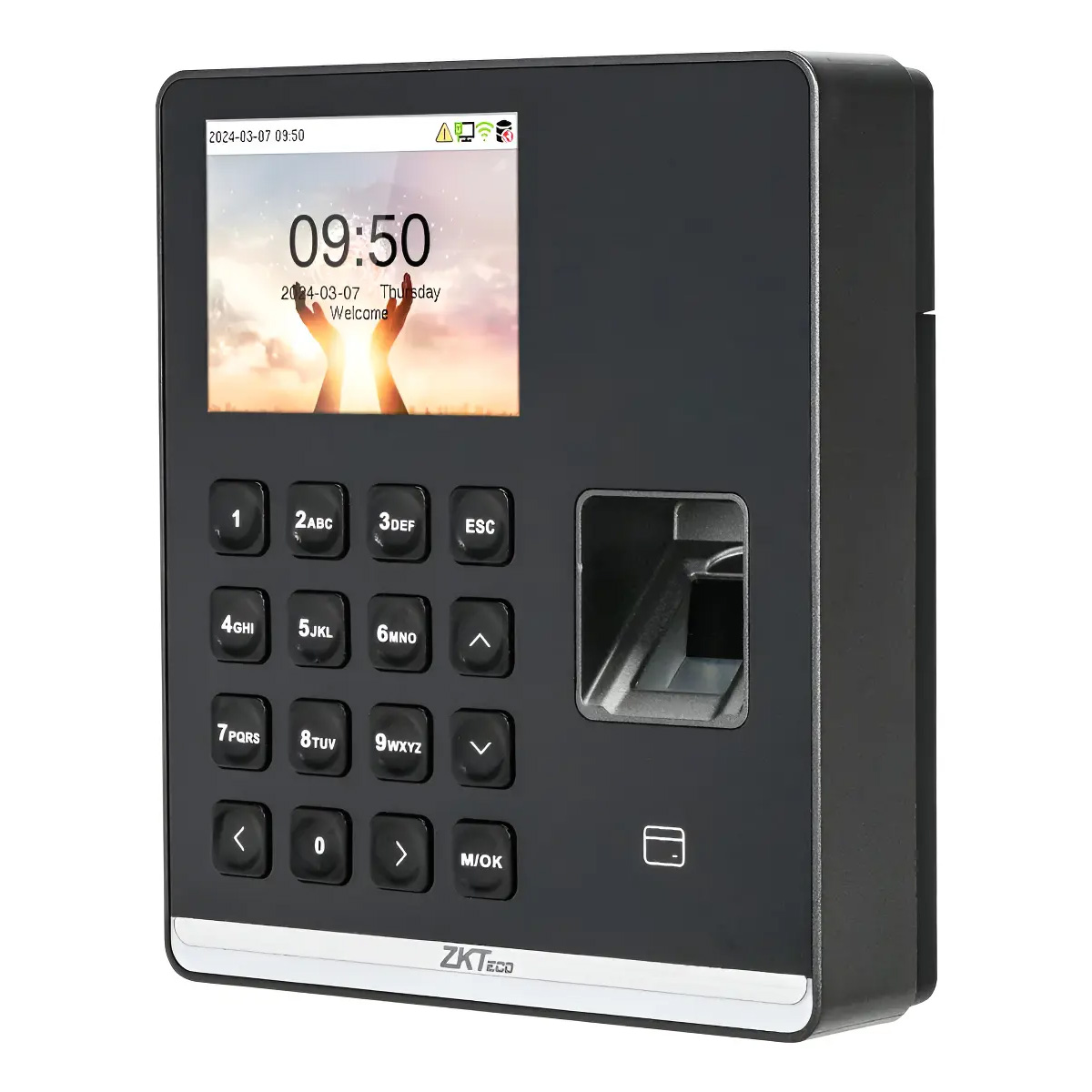 Control de Asistencia ZKTeco SenseFP M1B WiFi Huella RFID ZKBio Zlink