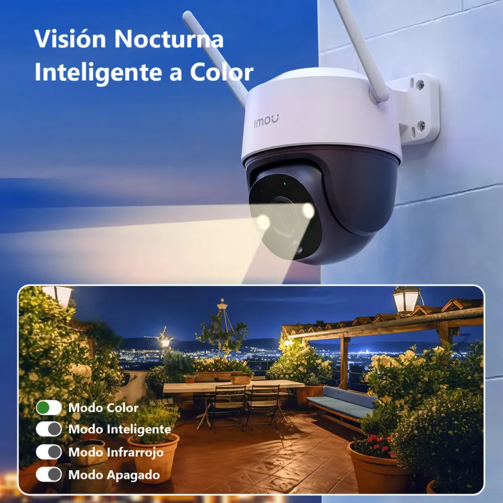 Cámara IMOU Cruiser SC 5MP 3K IPC-K7FN-5V0W WiFi 6 Exterior - Imagen 4