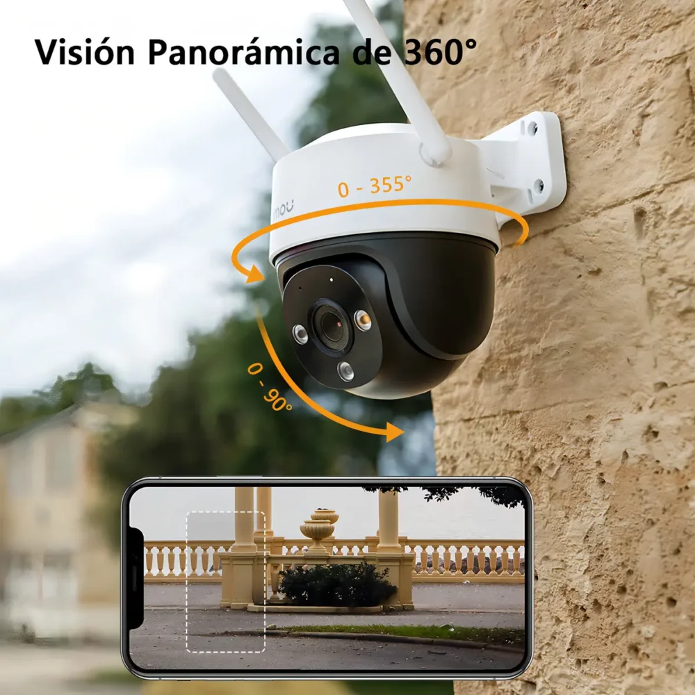 Cámara IMOU Cruiser SC 5MP 3K IPC-K7FN-5V0W WiFi 6 Exterior - Imagen 2