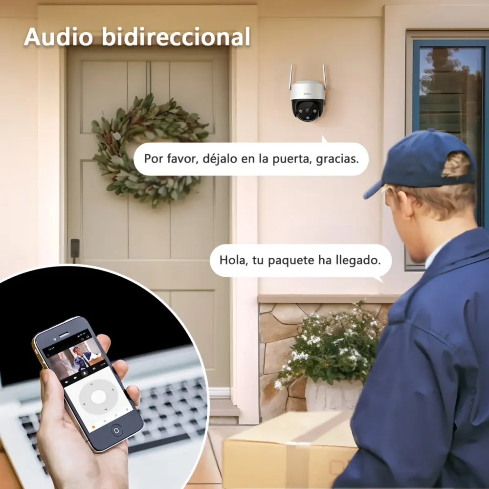 Cámara IMOU Cruiser SC 5MP 3K IPC-K7FN-5V0W WiFi 6 Exterior - Imagen 5