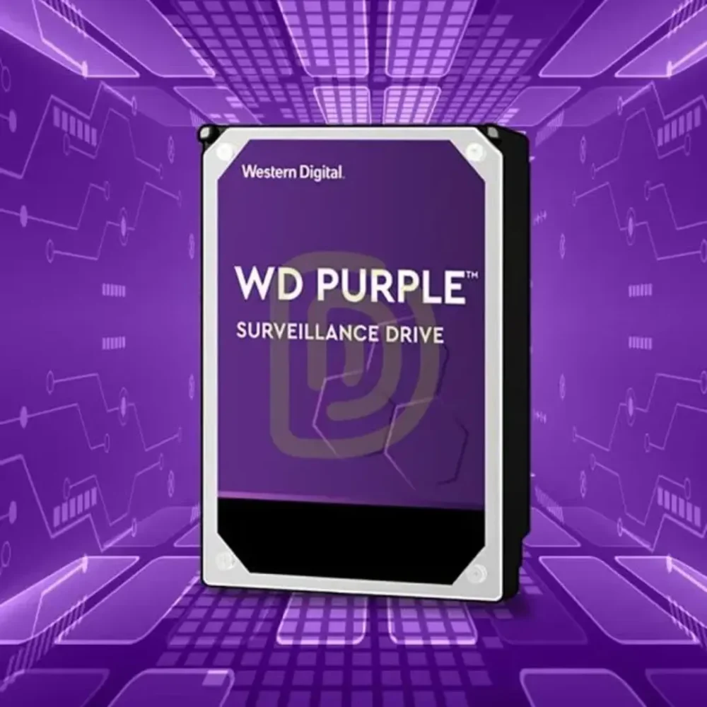 Disco Duro WD Purple 2TB WD23PURZ 3.5″ SATA 6Gb/s 256MB CMR para Videovigilancia - Imagen 2