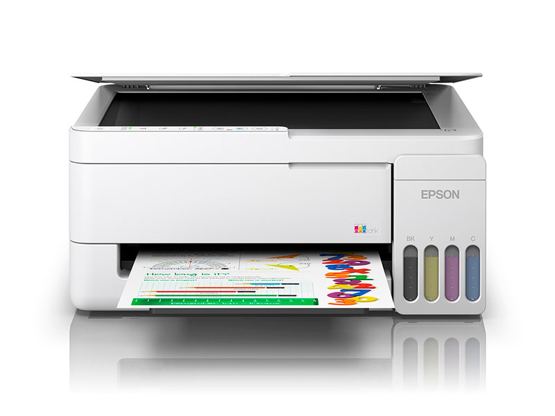 Impresora Multifuncional Epson EcoTank L3352 WiFi a Color Blanca