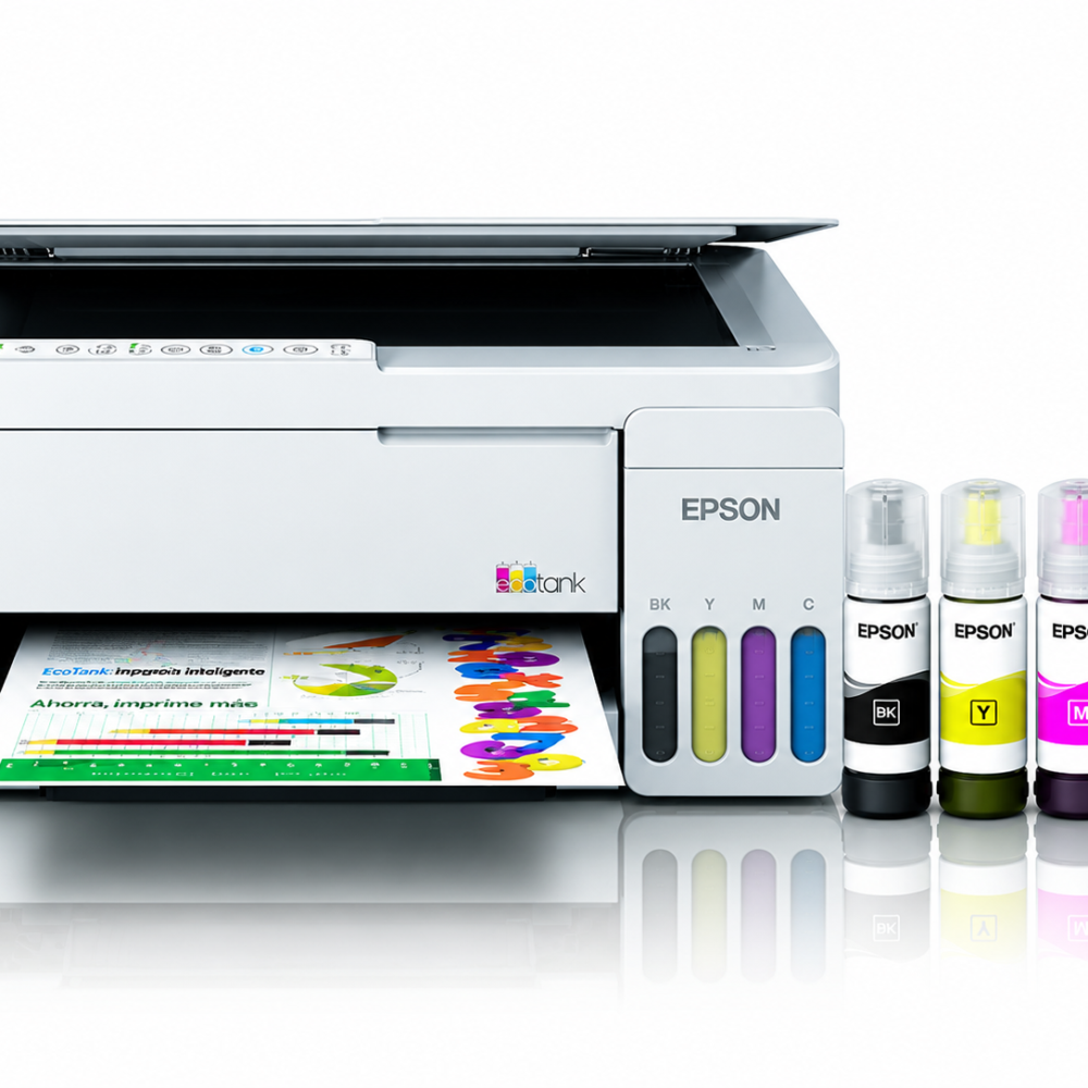 Impresora Multifuncional Epson EcoTank L3352 WiFi a Color Blanca - Imagen 6