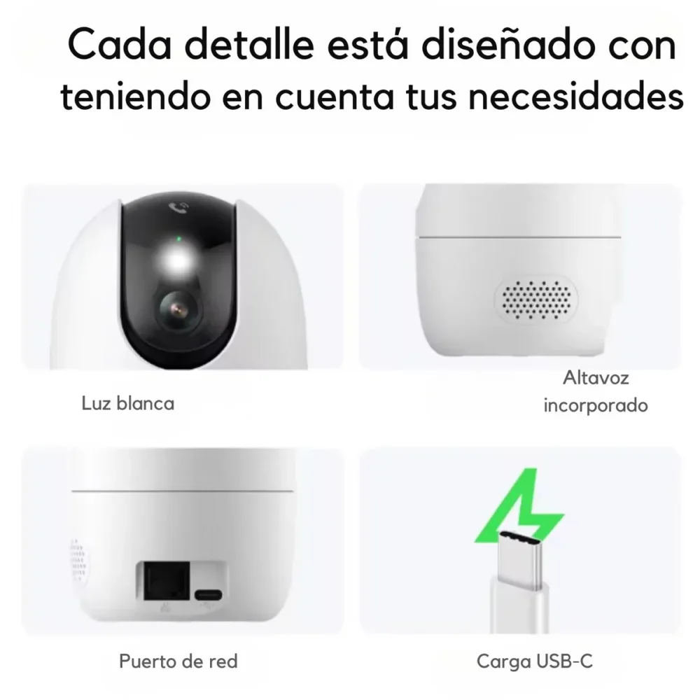 Cámara IMOU Ranger 2 Pro 5MP 3K IPC-S2EN-5R1S WiFi 6 Dual Band 2.4/5GHz - Imagen 3