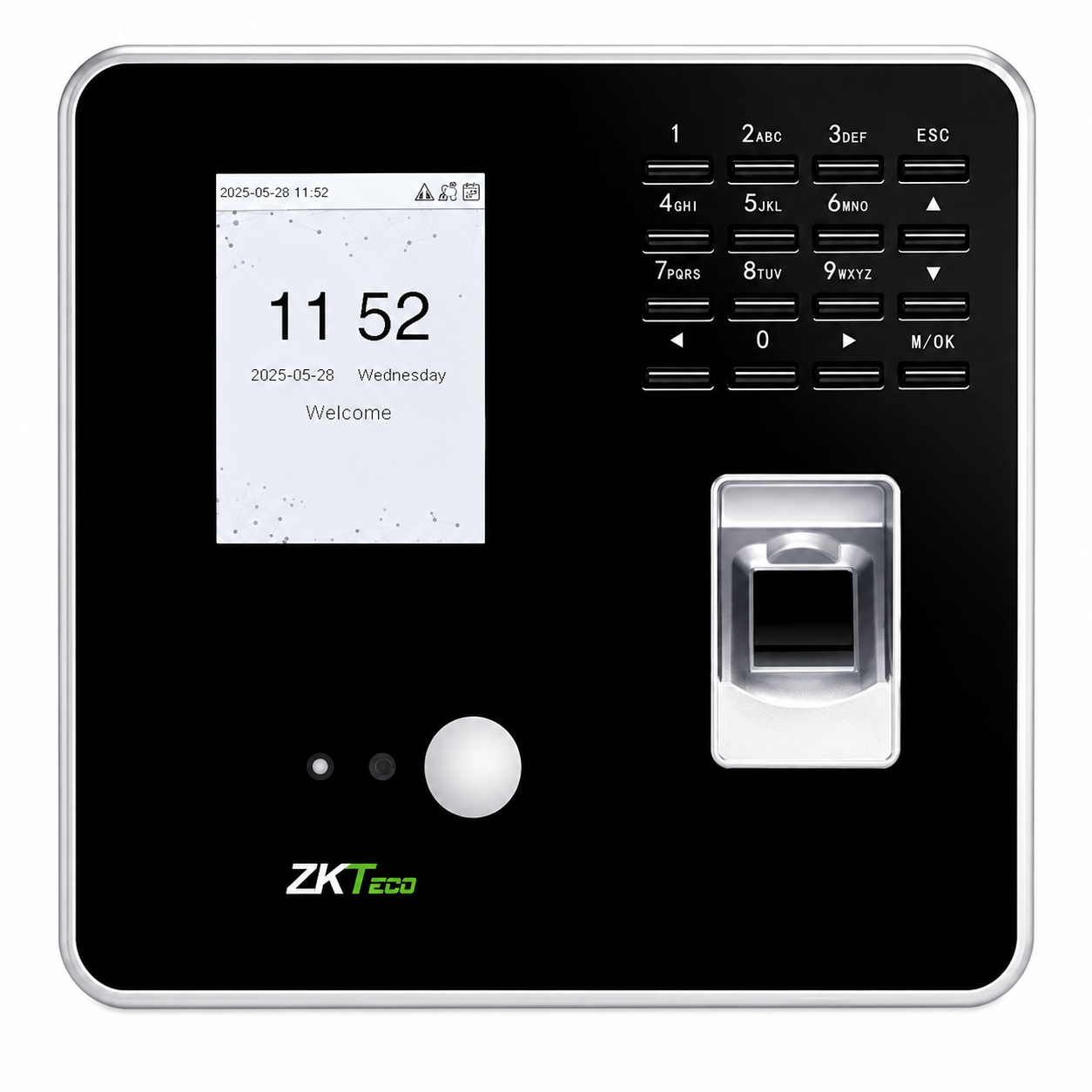 ZKTeco MB20-VL ID control de asistencia facial huella tarjeta