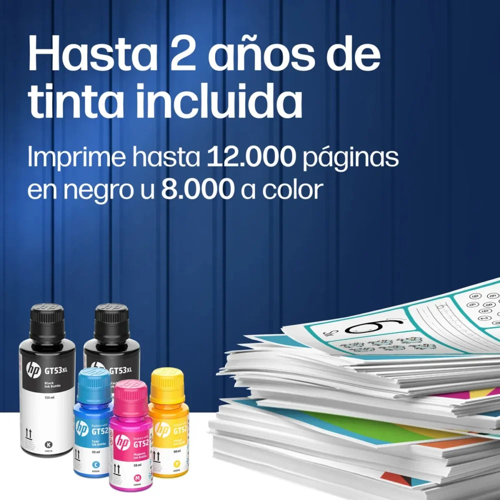 Impresora Multifuncional HP Smart Tank 790 WiFi Dúplex ADF Fax Tanque de Tinta  Copiar título - Imagen 9