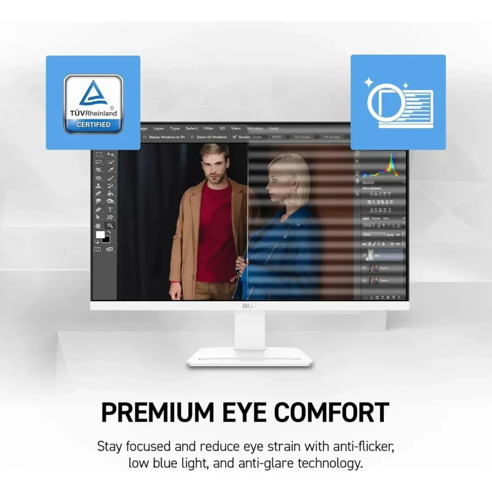 Monitor MSI PRO MP273W E14A 27" IPS Full HD 144Hz - Imagen 5