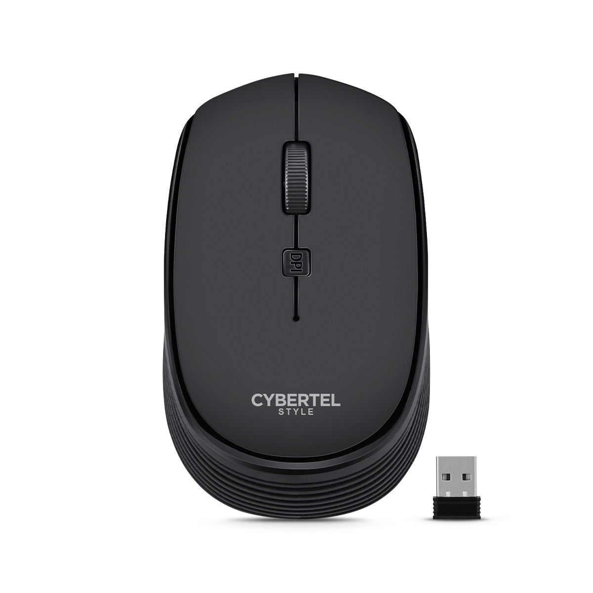 Mouse Inalámbrico Cybertel Style M312K-2M Bluetooth y USB - Imagen 1