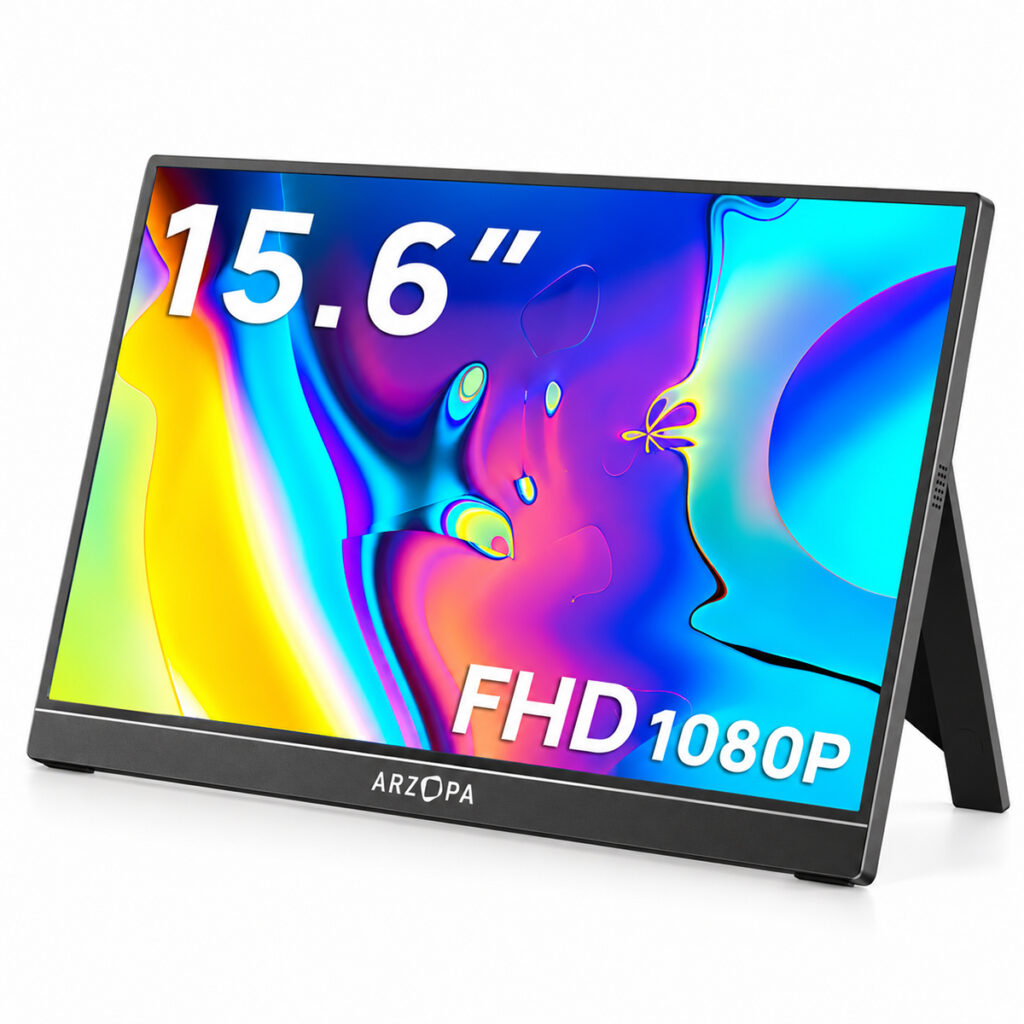 Monitor Portátil Gamer ARZOPA Z1FC 16.1” IPS 144Hz Full HD