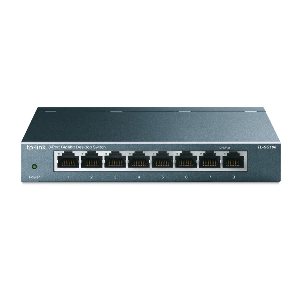 Switch TP-Link TL-SG108 de 8 Puertos Gigabit