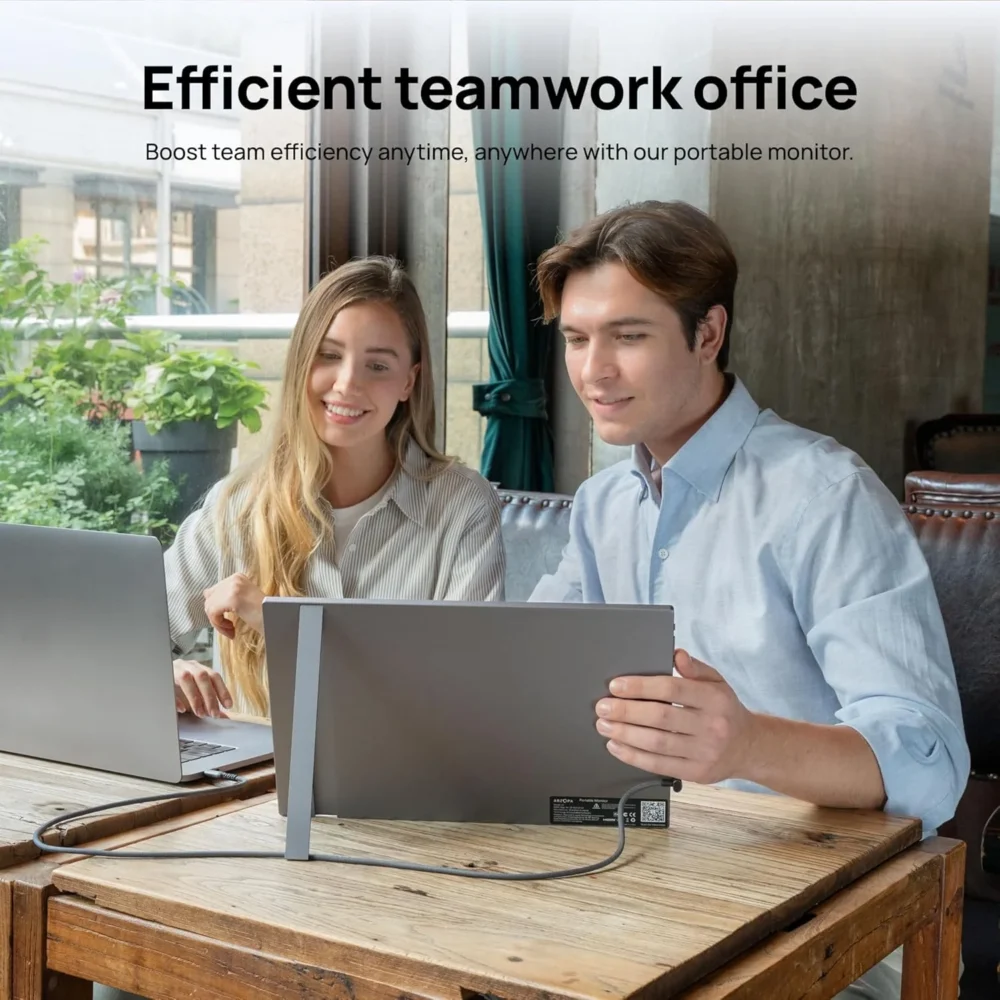 Monitor Portátil ARZOPA A1 PRO 15.6” Full HD IPS USB-C - Imagen 12